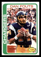 1978 Topps #499 Dan Fouts Excellent+  ID: 301667