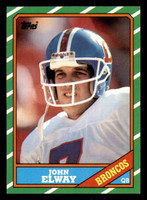 SOLD 302013 1986 Topps #112 John Elway Near Mint+ 
