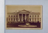 1890's J.F. Jarvis Pub.  DC Photo Of White House 6 1/2 by 4 Inches  #*sku34057