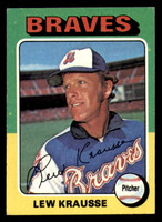 1975 Topps #603 Lew Krausse Ex-Mint  ID: 302869