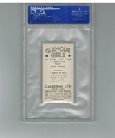1939 Carreras Ltd Glamour Girls #20  Helen Pammer  PSA  8 NM-MT  #*