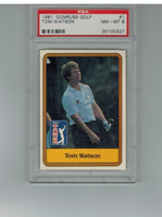 1981 Donruss #1  Tom Watson  PSA 8 NM-MT  #*