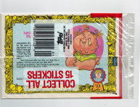 1986 Topps Garbage Pail Kids  Giant Stickers  Unopened Wax Pack  #*sku10088w