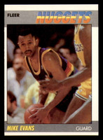 1987-88 Fleer #36 Mike Evans Near Mint Basketball 