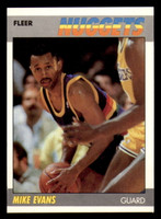 1987-88 Fleer #36 Mike Evans Near Mint+ Basketball  ID: 303293