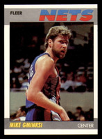 1987-88 Fleer #41 Mike Gminski NM-Mint Basketball  ID: 303305