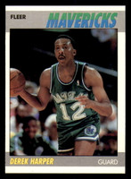 1987-88 Fleer #48 Derek Harper Near Mint Basketball  ID: 303321