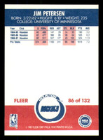 1987-88 Fleer #86 Jim Petersen Near Mint+ Basketball  ID: 303412