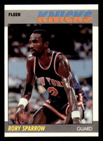 1987-88 Fleer #102 Rory Sparrow Near Mint Basketball 