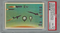 1958 Parkhurst Missiles & Satellites  #15  Comparative Flights...   PSA 8 NM-MT  #*