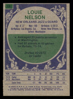 1975-76 Topps # 18 Louie Nelson Miscut RC Rookie 