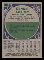 1975-76 Topps # 39 Dennis Awtrey Near Mint  ID: 304434
