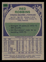 1975-76 Topps #295 Red Robbins Near Mint 