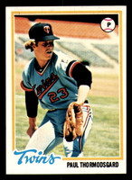 1978 Topps #162 Paul Thormodsgard Near Mint+ RC Rookie  ID: 304878