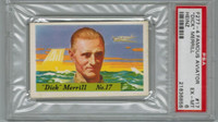 1938 F277-4 Famous Aviator #17 Dick Merrill PSA 6 EX-MT  #*