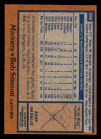 1978 Topps #396 Bob Stinson DP Near Mint+ 
