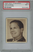 1948 Movie Stars #24 Dan Duryea PSA 7 NM  #*#sku6619