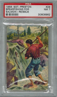 1950/56 Sgt. Preston #29 Spearfishing Fpr Salmon  PSA 7 NM  #*