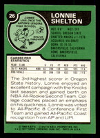 1977-78 Topps # 26 Lonnie Shelton Ex-Mint RC Rookie 