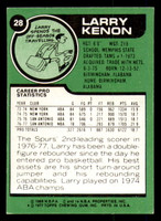 1977-78 Topps # 28 Larry Kenon Ex-Mint  ID: 306492