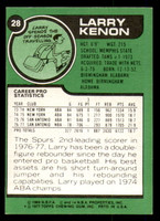 1977-78 Topps # 28 Larry Kenon Near Mint  ID: 306494