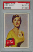 1957 Hit Stars #10 EYDIE GORME PSA 6 EX-MT  #*