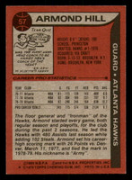 1979-80 Topps # 57 Armond Hill Near Mint 