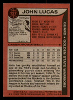 1979-80 Topps #127 John Lucas Ex-Mint  ID: 307028