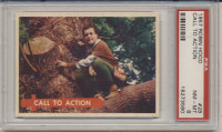 1957 Robin Hood #28 Call To Action PSA 8 NM-MT  #*