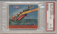 1941 SKY BIRDS #8 FRENCH HANRIOT 220 PSA 6 EX-MT  #*