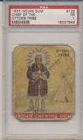 1933 Goudey #132/48 Chief Of The Ottoes Tribe PSA 1 PR "" TOUGH SERIES  #*