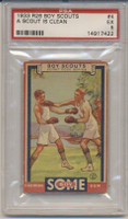 1933 Goudey Boy Sscots #4 A Scout Is Clean (Boxing) PSA 5 EX  #*