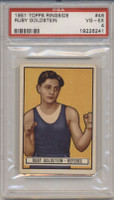 1951 TOPPS RINGSIDE #46 RUBY GOLDSTEIN PSA 4 VG-EX  #*