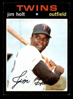 1971 Topps #   7 Jim Holt Ex-Mint RC Rookie  ID: 307058