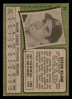 1971 Topps # 51 Steve Kline Ex-Mint RC Rookie 