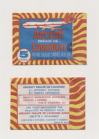 1960'sParade Of Aircraft 5 Cent Made In Spain Stickers  Unopened  #*