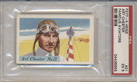 1938 F277-4 Famous Aviator #21 Art Chester PSA 5 EX  #*