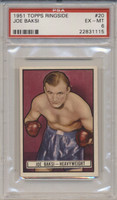 1951 TOPPS RINGSIDE #20 JOE BAKSI PSA 6 EX-MT  #*