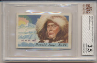 1938 F277-4 Famous Aviator #24 Harold June BVG 3.5 VG+  #*sku32067