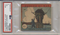 1942 R12 America At War #531 Submarine Conning... PSA 5 EX  #*