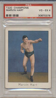 1910 T220 MECCA FIGHT MARVIN HART PSA 4 VG-EX  #*