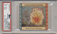 1940 R34 Commando-Ranger #CR-50 Hand Grenade Explosions PSA 4 VG-EX  #*