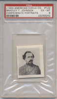 1904 American Chicle Co Confederate Portraits #122 Brig. Gen. Bradley T. Johnson PSA 6 EX-MT  #*