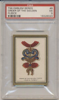 1911 T56 American Tobacco Emblems #8 Order Of The Golden Fleece PSA 5 EX  #*