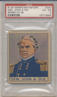 1930's R129 American History Ser. 48 #340 Gen. John A. Dix PSA 4 VG-EX  #*