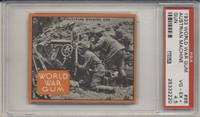 1933 World War Gum R174 #68 Austrian Machine Gun PSA 4.5 VG-EX+   #*