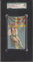 1892 N109 FLAGS & COSTUMES SWEDEN SGC 80 EX-NM 6  #*