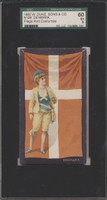 1892 N109 FLAGS & COSTUMES DENMARK SGC 60 EX 5  #*
