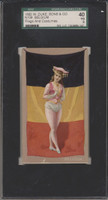 1892 N109 FLAGS & COSTUMES BELGUIM SGC 40 VG 3  #*