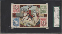 1900's Golden West K138 Mail Carriers & Stamps Turkey SGC 20 Fair 1.5  #*